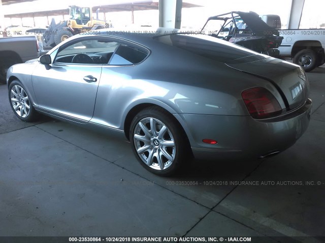 SCBCR63W75C026254 - 2005 BENTLEY CONTINENTAL GT GRAY photo 3