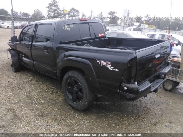 5TELU42N96Z164079 - 2006 TOYOTA TACOMA DOUBLE CAB 黑色 照片 3