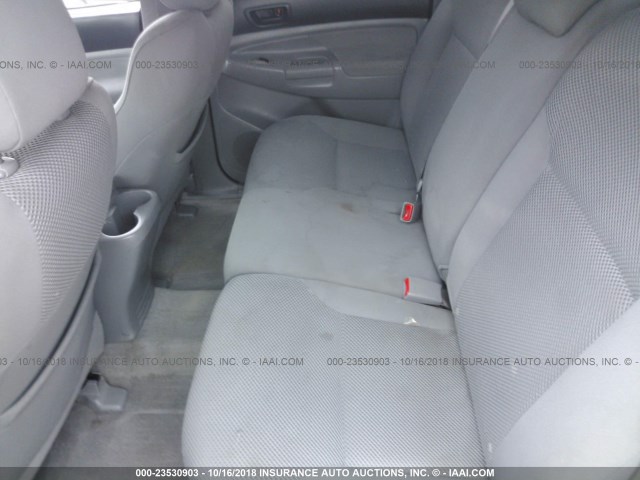 5TELU42N96Z164079 - 2006 TOYOTA TACOMA DOUBLE CAB 黑色 照片 8