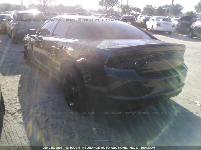 2C3CDXCT0HH510036 - 2017 DODGE CHARGER R/T GRAY photo 3