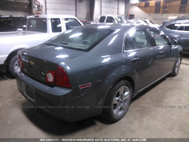 1G1ZH57B79F251878 - 2009 CHEVROLET MALIBU 1LT GRAY photo 4