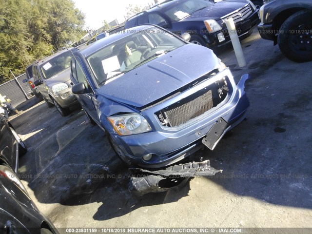 1B3HB48B97D175183 - 2007 DODGE CALIBER SXT BLUE photo 1