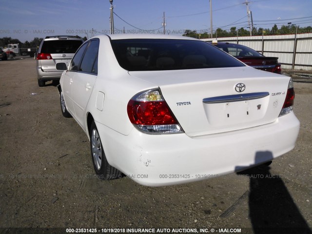 4T1BE32K26U667174 - 2006 TOYOTA CAMRY LE/XLE/SE WHITE photo 3