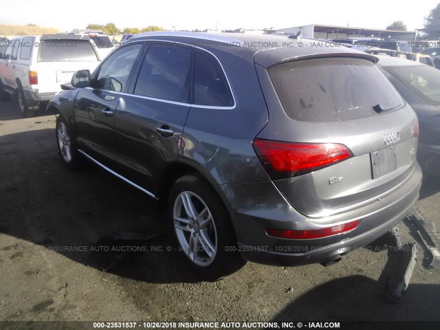 WA1LFAFP9FA057624 - 2015 AUDI Q5 PREMIUM PLUS GRAY photo 3