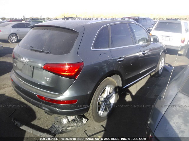 WA1LFAFP9FA057624 - 2015 AUDI Q5 PREMIUM PLUS GRAY photo 4