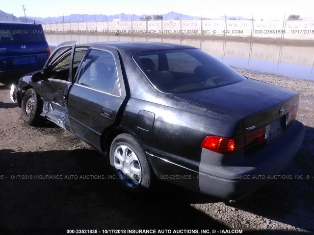 4T1BG22K2YU990504 - 2000 TOYOTA CAMRY CE/LE/XLE 黑色 照片 3