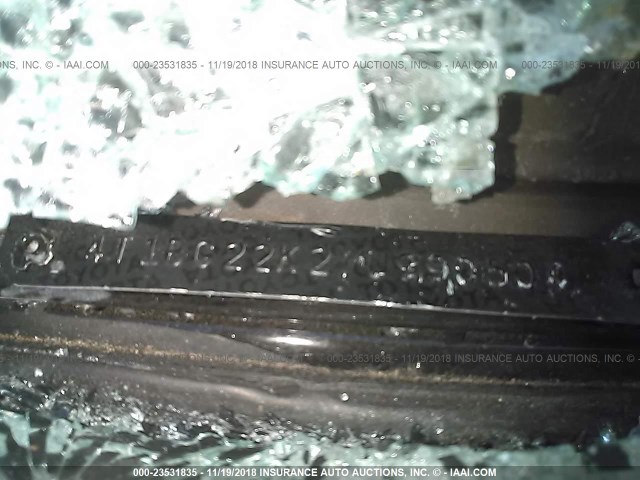 4T1BG22K2YU990504 - 2000 TOYOTA CAMRY CE/LE/XLE 黑色 照片 9