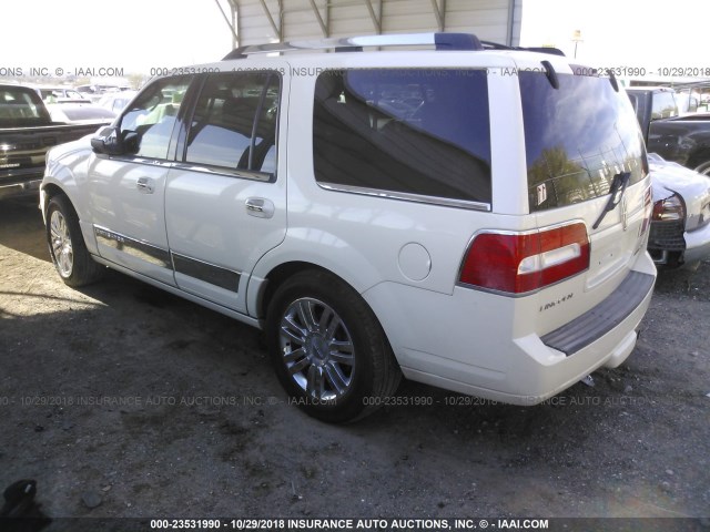 5LMFU28518LJ00198 - 2008 LINCOLN NAVIGATOR 奶油色 照片 3