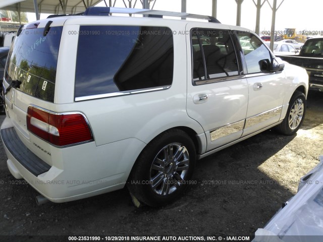 5LMFU28518LJ00198 - 2008 LINCOLN NAVIGATOR 奶油色 照片 4