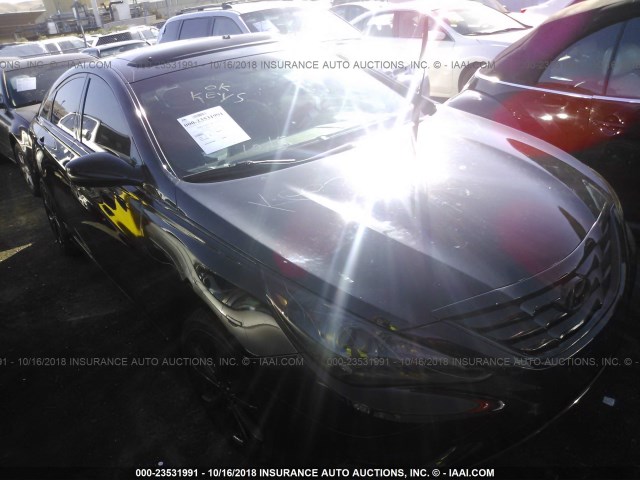 5NPEC4AB5DH639536 - 2013 HYUNDAI SONATA SE/LIMITED BLACK photo 1