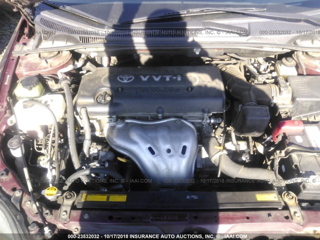 JTKDE177670193012 - 2007 TOYOTA SCION TC 红色 照片 10