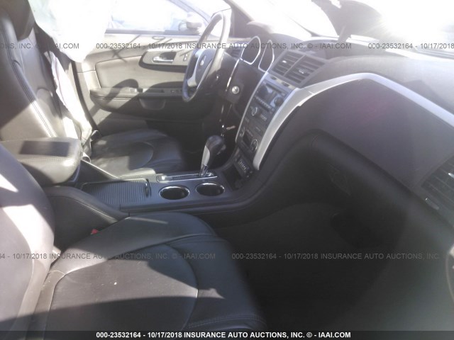 1GNKRJED2BJ236346 - 2011 CHEVROLET TRAVERSE LT Dark Blue photo 5