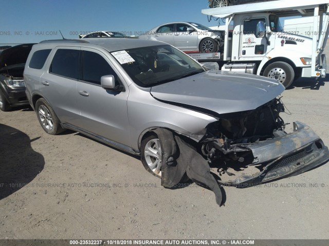 1D4RD4GG0BC633799 - 2011 DODGE DURANGO CREW SILVER photo 1