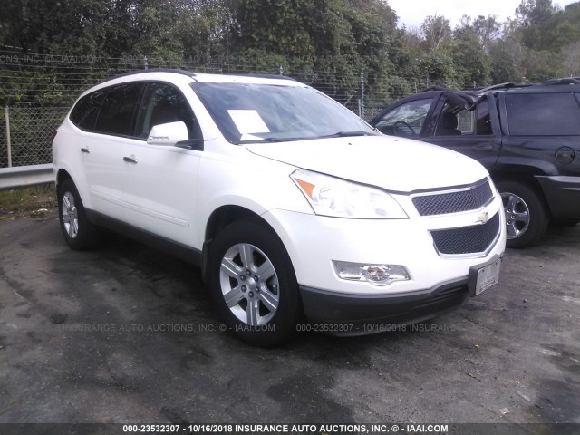 1GNLVFED0AJ248152 - 2010 CHEVROLET TRAVERSE LT WHITE photo 1