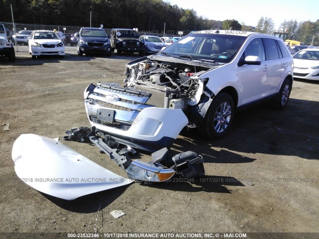 2FMDK4KCXCBA09328 - 2012 FORD EDGE Білий фото 2