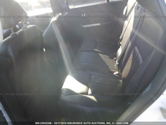 2FMDK4KCXCBA09328 - 2012 FORD EDGE WHITE photo 8