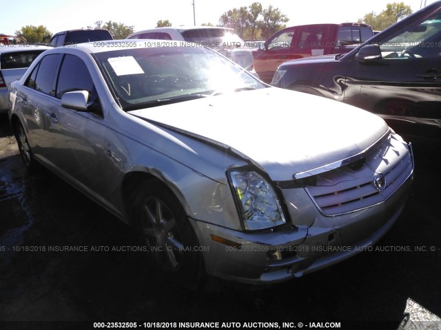 1G6DW677160179506 - 2006 CADILLAC STS SILVER photo 1