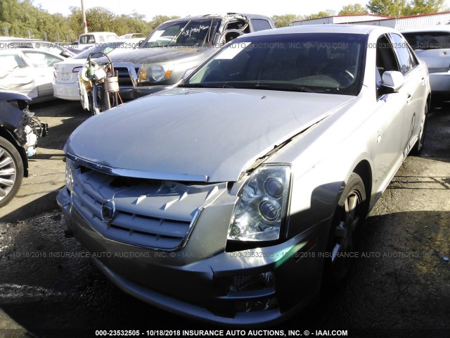 1G6DW677160179506 - 2006 CADILLAC STS SILVER photo 2