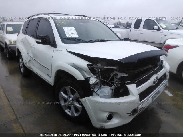 2T3DK4DV5CW092196 - 2012 TOYOTA RAV4 LIMITED WHITE photo 1