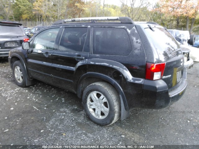 4A4MN21S05E061544 - 2005 MITSUBISHI ENDEAVOR LS BLACK photo 3