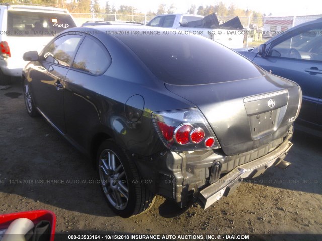 JTKDE167480252223 - 2008 TOYOTA SCION TC 灰色 照片 3