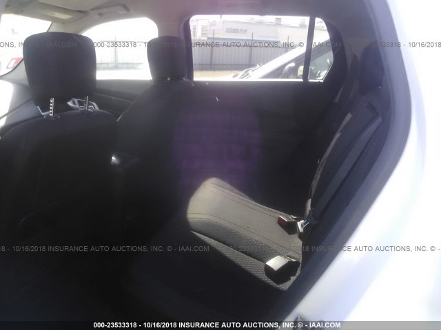 2GKALMEK4E6330692 - 2014 GMC TERRAIN SLE WHITE photo 8