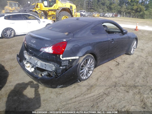 JN1CV6EK8CM422304 - 2012 INFINITI G37 SPORT GRAY photo 4