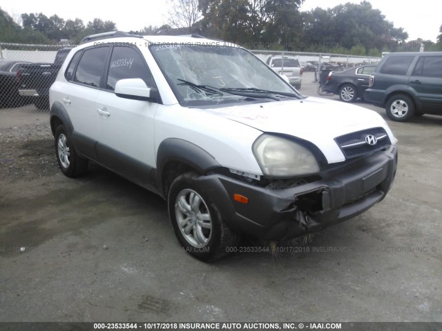 KM8JN12D76U331022 - 2006 HYUNDAI TUCSON GLS/LIMITED 白色 照片 1