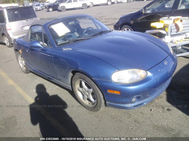 JM1NB3534X0133388 - 1999 MAZDA MX-5 MIATA BLUE photo 1