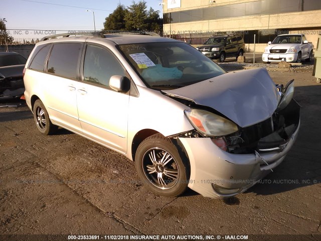 5TDBA22C74S018104 - 2004 TOYOTA SIENNA XLE/XLE LIMITED SILVER photo 1