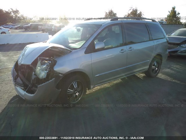 5TDBA22C74S018104 - 2004 TOYOTA SIENNA XLE/XLE LIMITED SILVER photo 2