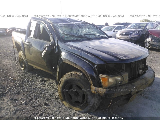 1GTDT146368117305 - 2006 GMC CANYON BLACK photo 6