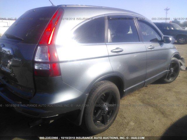 5J6RE4H70AL078788 - 2010 HONDA CR-V EXL GRAY photo 4