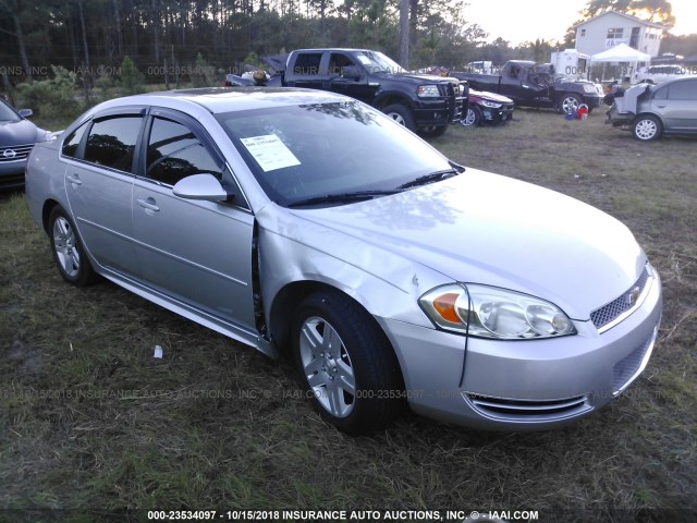 2G1WB5E31E1145797 - 2014 CHEVROLET IMPALA LIMITED LT SILVER photo 1