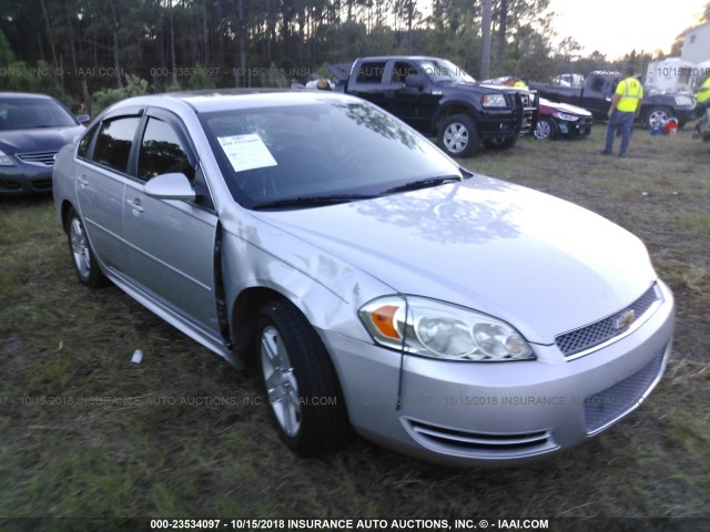 2G1WB5E31E1145797 - 2014 CHEVROLET IMPALA LIMITED LT SILVER photo 6