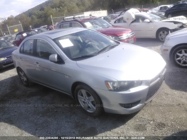 JA3AU26U98U008583 - 2008 MITSUBISHI LANCER ES SILVER photo 1