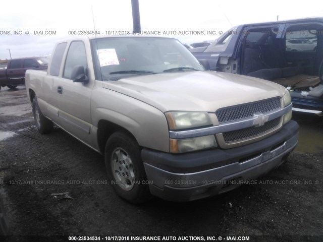 2GCEC19V141366934 - 2004 CHEVROLET SILVERADO C1500 TAN photo 1