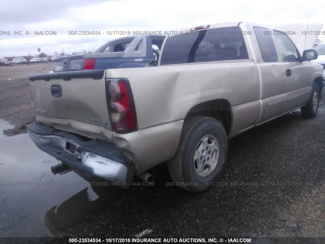 2GCEC19V141366934 - 2004 CHEVROLET SILVERADO C1500 TAN photo 6