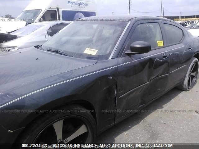 2B3KA43R97H844987 - 2007 DODGE CHARGER SE/SXT BLUE photo 6