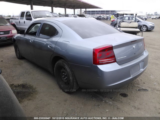 2B3KA43G37H880012 - 2007 DODGE CHARGER SE/SXT GRAY photo 3