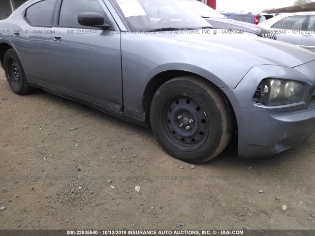 2B3KA43G37H880012 - 2007 DODGE CHARGER SE/SXT GRAY photo 6