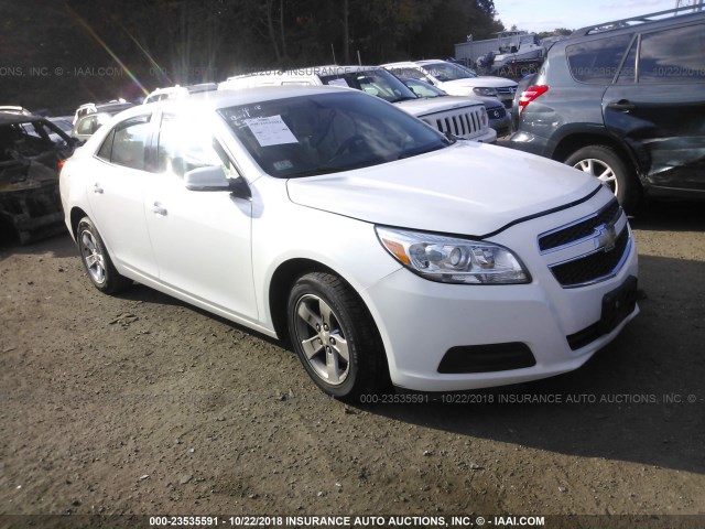 1G11C5SA2DF195741 - 2013 CHEVROLET MALIBU 1LT WHITE photo 1