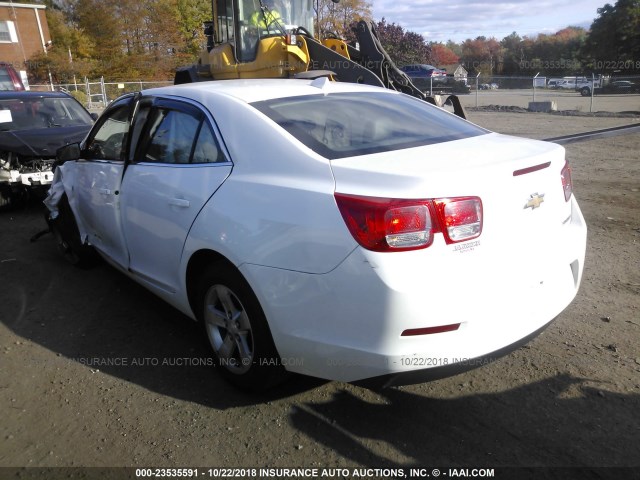 1G11C5SA2DF195741 - 2013 CHEVROLET MALIBU 1LT WHITE photo 3