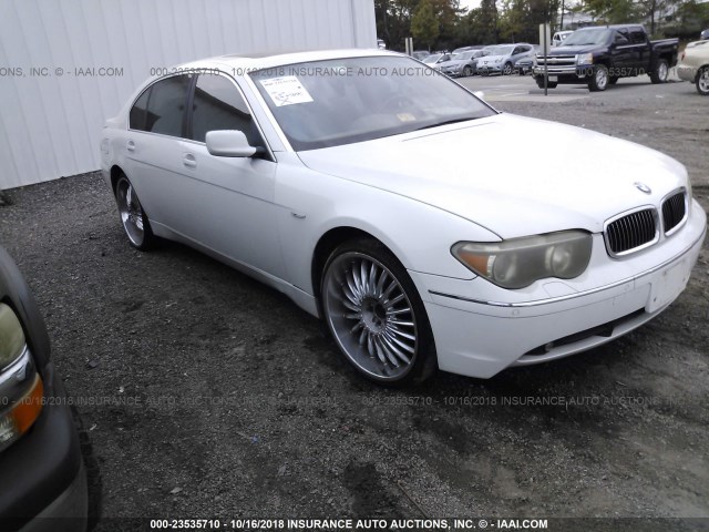 WBAGN63493DS44788 - 2003 BMW 745 LI WHITE photo 1