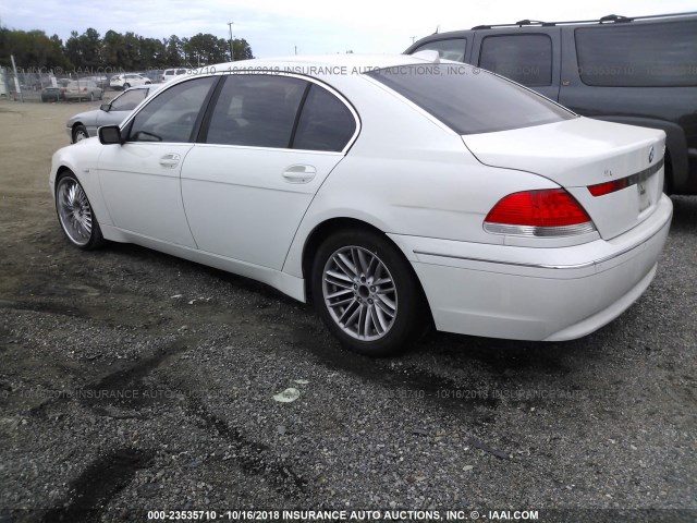 WBAGN63493DS44788 - 2003 BMW 745 LI WHITE photo 3