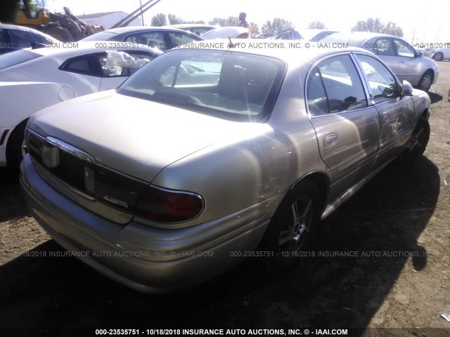 1G4HR54K25U231916 - 2005 BUICK LESABRE LIMITED GOLD photo 4