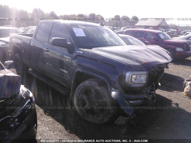 1GTV2LEC7GZ182368 - 2016 GMC SIERRA K1500 BLACK photo 1