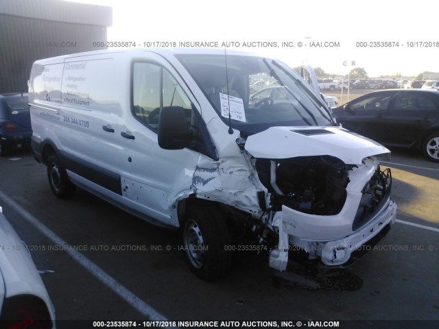 1FTYE1YM3JKB34556 - 2018 FORD TRANSIT T-150 WHITE photo 1