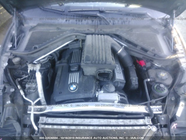 5UXFE43529L271632 - 2009 BMW X5 XDRIVE30I BLACK photo 10