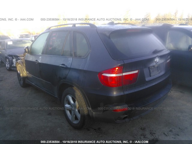 5UXFE43529L271632 - 2009 BMW X5 XDRIVE30I BLACK photo 3